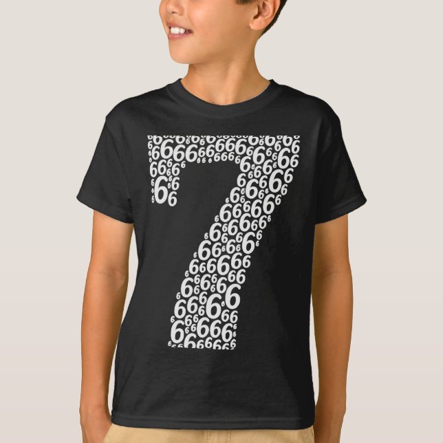 Camiseta 67 Sixty Seven Halloween Costume Design Funny 6 7  (Frente)