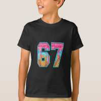 67 Sorvete Drip Meme Divertido Seis Sete Número Di