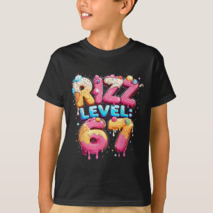 Camiseta 67 Sorvete Drip Meme Legal Six Seven Gen Alpha Sl