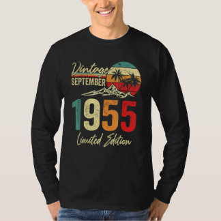 Camiseta 67 Yr Old Vintage September 1955 67th