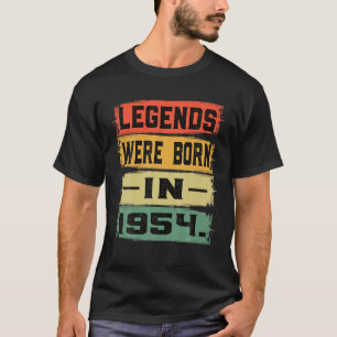 Camiseta 68º Aniversário Oferta De Lendas De 68 Anos Foram 