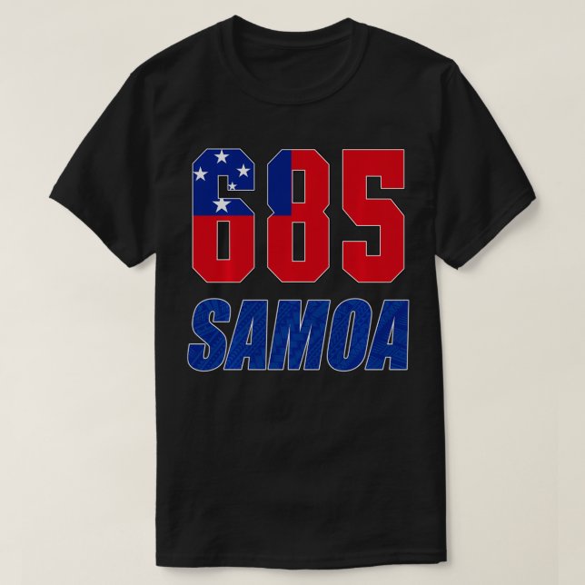 Camiseta 685 Roupa Samoa Design (Frente do Design)