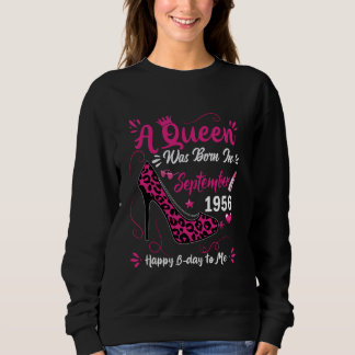 Camiseta 68.º Aniversário Alto Salto Uma Rainha Foi Nascer