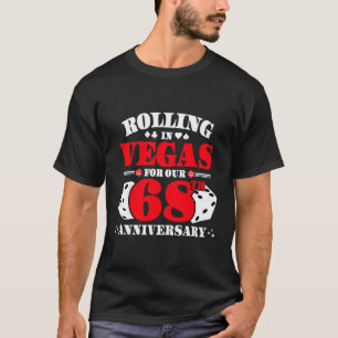 Camiseta 68.º Aniversário De Las Vegas 68.º Aniversário De