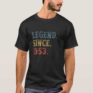 Camiseta 69 Aniversário Legenda De Vintage Retro Funny Funn