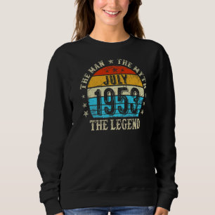 Camiseta 69 anos O Homem Mito Legenda Julho de 1953 69º Bir