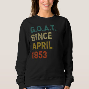 Camiseta 69.o aniversário de 69 anos de carne de caprino de