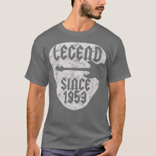 Camiseta 69 Year Old Guitarist Born in 1953 69th Birthday B