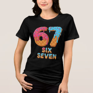 Camiseta 6 7 camisas, coisa 6 e coisa 7 camisas,