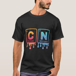 Camiseta 6 7 Ciência Engraçada Professor de Química Tabela