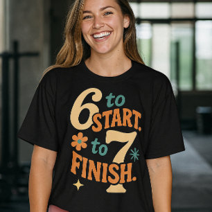 Camiseta 6 7 Ginásio Citação Treino Motivação 