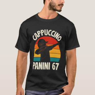 Camiseta 6 7 Italiano Panini Cappuccino 67 Menino Meme