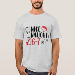 Camiseta “6 7” Lista de Natal da Santa: