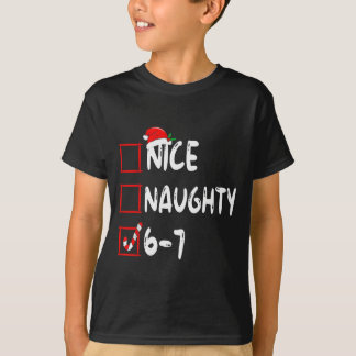 Camiseta 6-7 Meme Legal Sacana 67 Natal Rotação Cerebral En