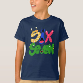 Camiseta 6 7 Monstros