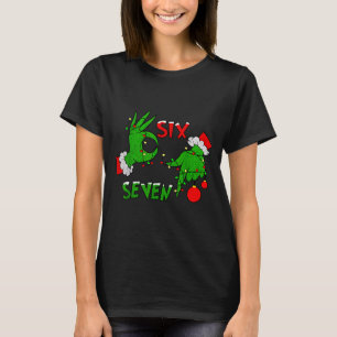 Camiseta 6 7 Seis Sete Mão Geração Z Alpha Meme Girias Nata