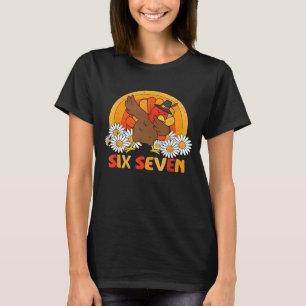 Camiseta 6 7 Seis Sete Meme 67 Peru Dando um Dab engraçado