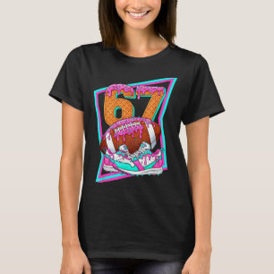 Camiseta 6 7 Seis Sete Meme Futebol Americano Gotejamento N