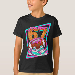 Camiseta 6 7 Seis Sete Meme Futebol Americano Gotejamento N