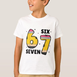 Camiseta 6 7 Seis Sete Professor Divertido 67