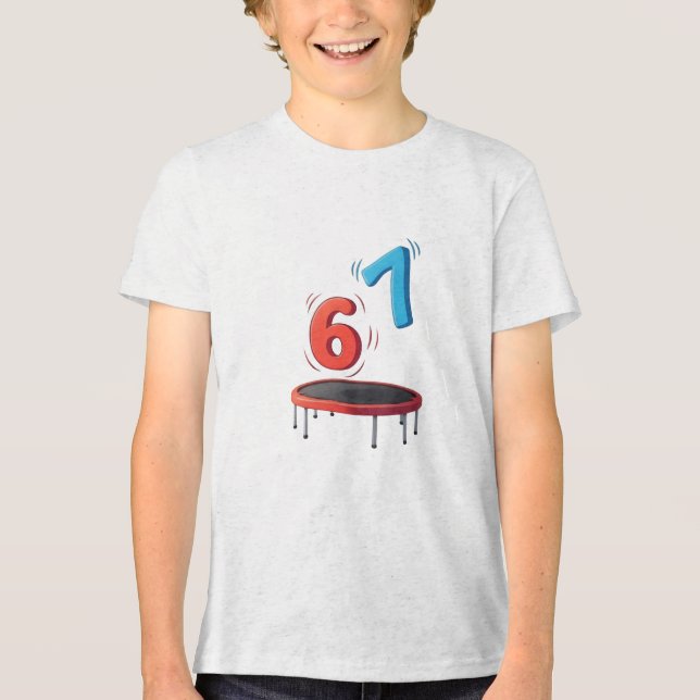 Camiseta 6 7 Trampolim (Frente)