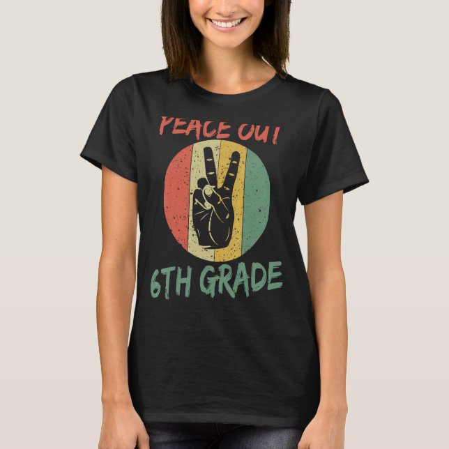 Camiseta 6 de Fim do Ano Escolar de Ruas de Professores (Frente)