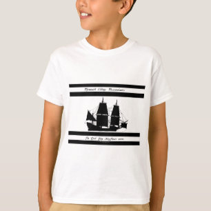 Camiseta 6 descendentes do mayflower