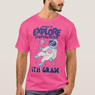 Camiseta 6 formando Pronta para Eplore Jardim do Infância -