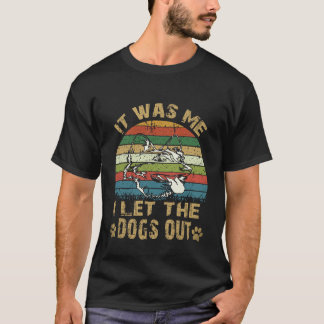 Camiseta 6 Fui Eu Quem Deixou os Cachorros Sair Pastor Alem