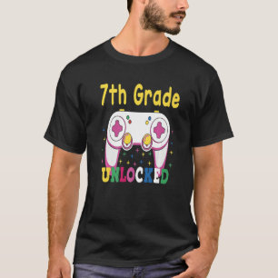 Camiseta 6 Grau Alcançado 7 de Grau Branco Desbloqueado