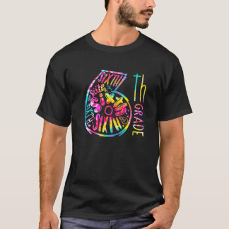Camiseta 6 Grau Alô Sexto Grau Esquadrão Engraçado De Volta