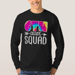 Camiseta 6 Grau Esquadrão Colar De Volta Ao Professor Stu