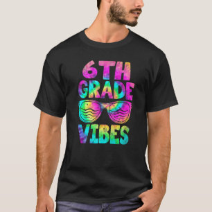 Camiseta 6 Grau Vibes Tie Dye Primeiro Dia de Professores E