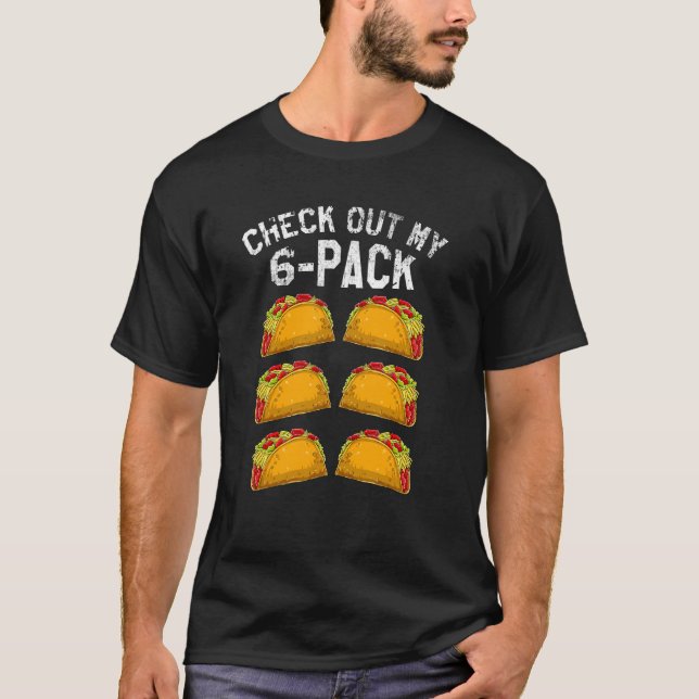 Camiseta 6 Malhações Taco Cigarro Mexicano Topo Para Taco 1 (Frente)