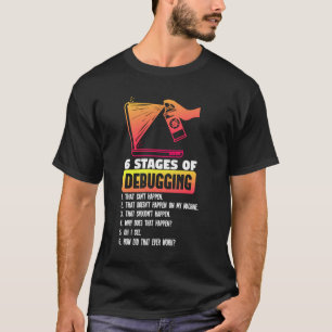 Camiseta 6 Palcos De Depuração De Um Presente Engraçado De