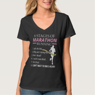 Camiseta 6 Palcos de Maratona em Execução para Runner