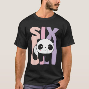 Camiseta 6 Panda 6 B-Day
