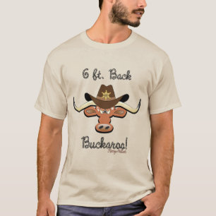 Camiseta 6 Pés Back Buckaroo, Longhorn Steer