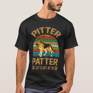 Camiseta 6 Pitter Patter Vamos Nela Pastor Alemão