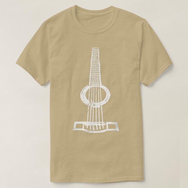 Camiseta 6 String Acoustic GuitarGuitar  (Frente do Design)