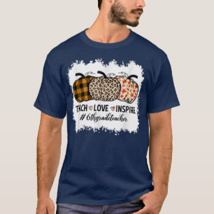Camiseta 6th Grade Teacher Back To School Pumpkin Fall Teac