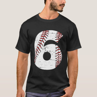 Camiseta 6Th Of Or 6 Baseball Six