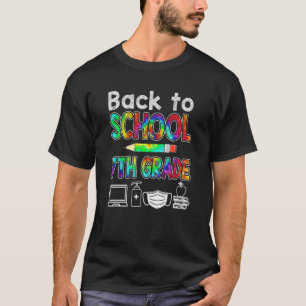 Camiseta 7º ano de volta às aulas professor virtual primeir