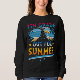 Camiseta 7º ano fora para o verão feliz último dia de aula