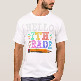 Camiseta 7º Professor de Terceira Série Engraçado