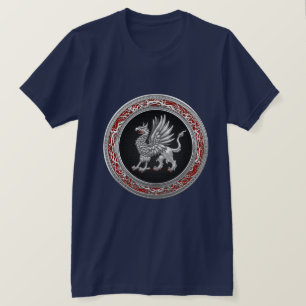Camiseta [700] Griffin prateado sagrado
