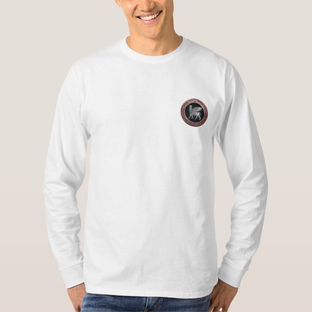 Camiseta [700] Touro Assírio - Silver Lamaçu (Frente)