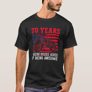 Camiseta 70 Anos 613200 Acres De Ser Um Trator Incrível Dr.