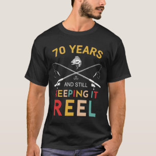 Camiseta 70 Anos E Ainda Mantê-Lo No Aniversário 70 F