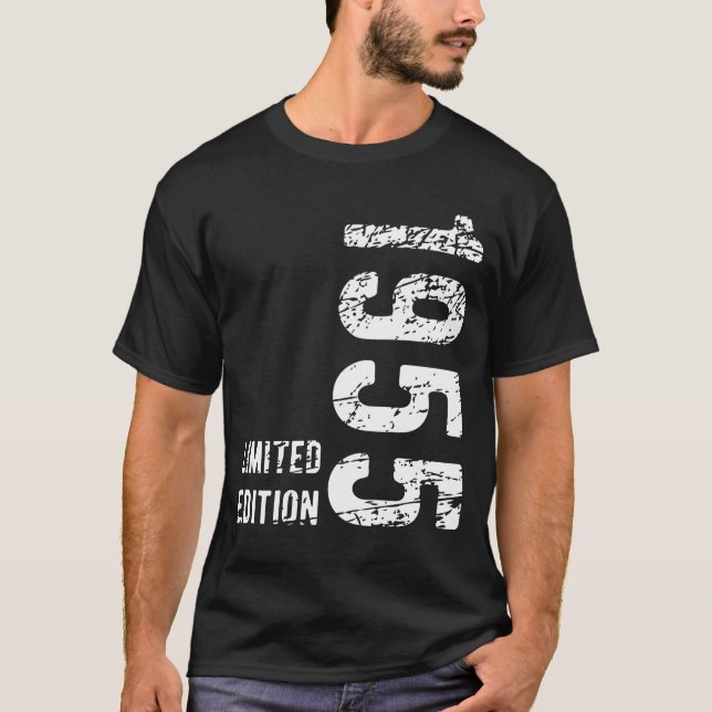 Camiseta 70 Birthday Gift Vintage 1955 70 Anos (Frente)